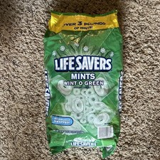 Life Savers Wint-O-Green Breath Mints Bulk Hard Candy, Party Size 53.95 oz. 