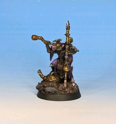 Warhammer Age of Sigmar Skaven Hexenmeister Ingenieur gut bemalt