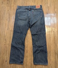 Levi  s 559 Relaxed Straight Fit Blue Denim Jeans Men's sz 36x30 B44