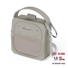 Soft Silicone Cover Compatible with Bose SoundLink Micro Speaker 2nd Gray