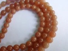 RED AVENTURINE 8mm ROUND SEMI PRECIOUS STONE BEADS sp1b