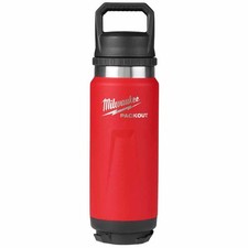 Milwaukee 48-22-8396R PACKOUT 24oz Insulated Bottle Chug Lid Red