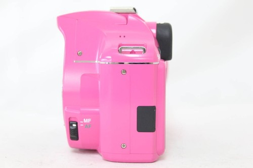 Can Be With Convenient Aa Batteries Pentax K-X Sr Pink Digital Single Lens Body - Picture 3 of 7