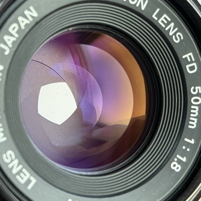 N Mint] CANON NEW FD NFD 50mm F/1.8 MF Standard Lens FD