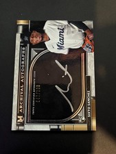 2021 Topps Museum Collection Archival /300 Sixto Sanchez Rookie Auto RC