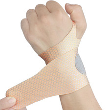 2 Pcs Ultra-Thin Wrist Brace Support for Carpal Tunnel, Pain Relief, Arthritis,