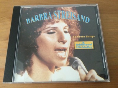 BARBRA STREISAND ''14 Great Songs + additional Hit-Medley - 1990 CD