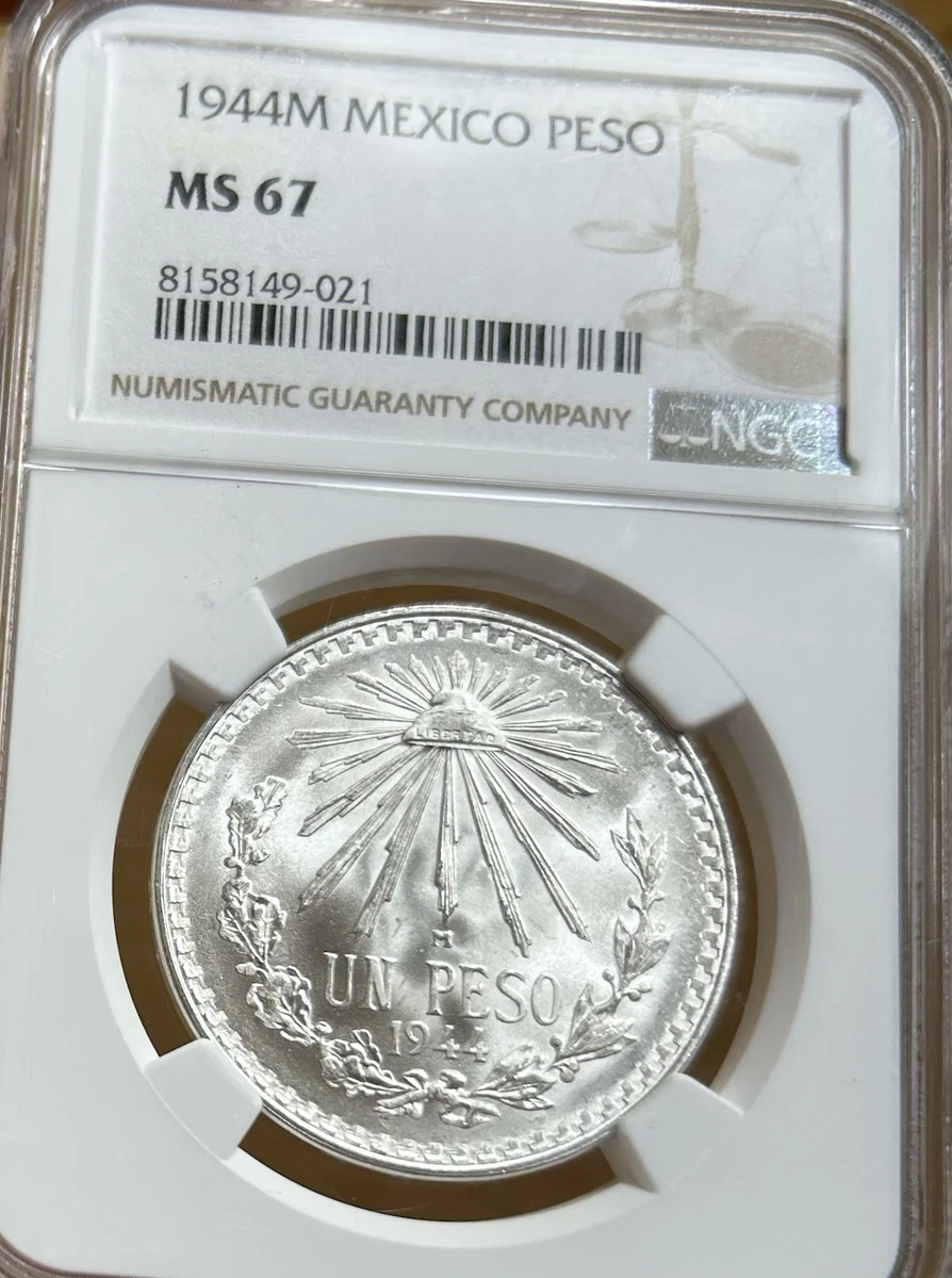 1 Peso 1944 Year Silver Mexican Coins (1905-Now) for sale | eBay