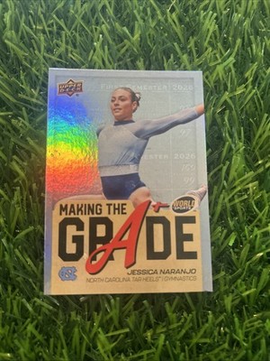 2025 World of Sports Vol 2 Jessica Naranjo - UNC #MTG-JN Making The Grade W1