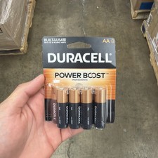 Baterías Duracell AA Power Boost 8ct (1 paquete) nuevas