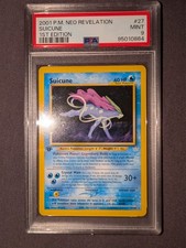 Suicune 27/64 Neo Revelation 1ST EDITION (PSA 9) on eBay