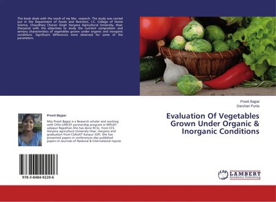 Preeti Bajpai (u. a.) | Evaluation Of Vegetables Grown Under Organic &...
