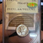 1941-D 10c FB PCGS MS64 Gold CAC