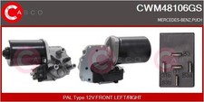 CASCO CWM48106GS Wischermotor vorne für MERCEDES-BENZ PUCH