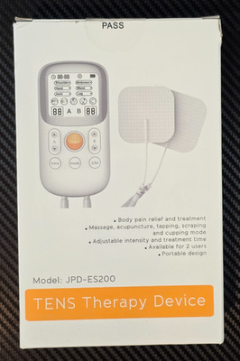 Jumper Medical JPD-ES200 TENS Unit Therapy Device White