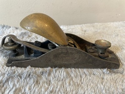 Vintage Stanley Low Angle Block Plane W/ Adjstable Throat READ FREE SHIPPING