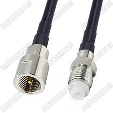 RG58 FME Male Plug to FME Female Jack Connector Lot RF Pigtail Jumper Coax Cable