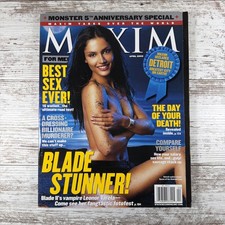 Maxim Magazine (April 2002) Leonor Varela / Melinda Clark / Laura Harring