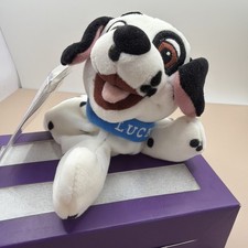 Vintage Disney Store Lucky 101 Dalmatians Mini Bean Bag Plush 8 w/ Tag