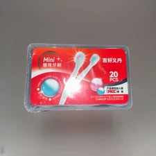 Mini Disposable Toothbrushes 20 pieces Expires 08/2027
