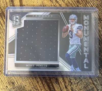 2018 Panini Spectra Monumental Memorabilia Mike White #20 /199 (MEM, RC)
