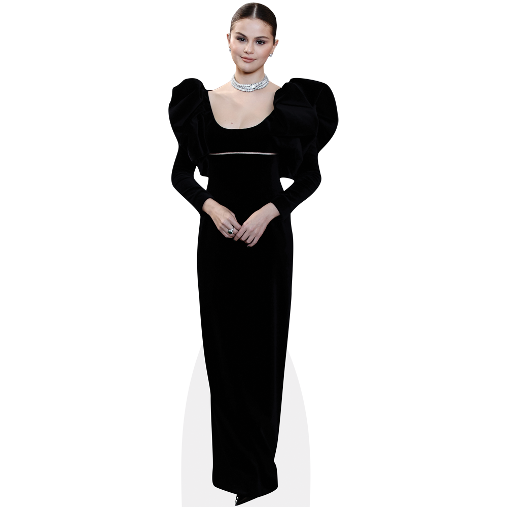 Selena Gomez (Black Dress) Mini Size Cutout | eBay Selena Gomez (Black Dress) Mini Size Cutout | eBay