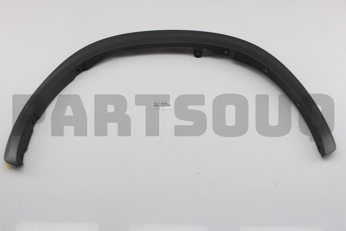 7560178010 Genuine Toyota MOULDING SUB-ASSY, FRONT FENDER