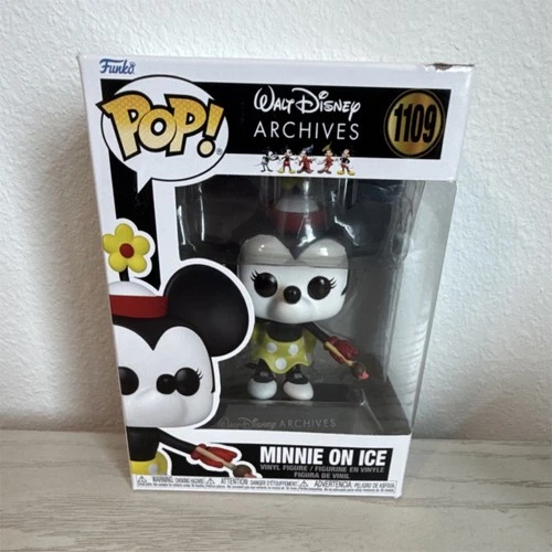 Funko Pop! Vinyl Minnie Mouse Walt Disney Archives Minnie On Ice #1109 Figure