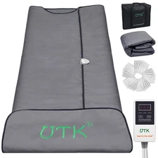 Infrared Sauna Blanket, Portable Sauna for Home SPA, Fast Sweat & None Smell ...