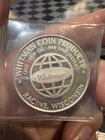 Vintage 1987 1 Oz 999 Silver Art Round Whitman Coin Products
