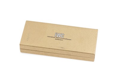 IWC Uhrenbox Uhren-Etui Vintage
