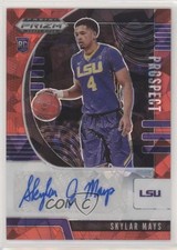 2020-21 Panini Prizm Draft Picks Prospect Red Ice Skylar Mays #PA-SM Auto 0l1