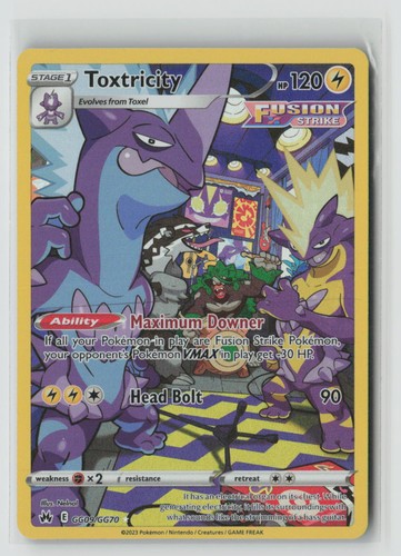 Toxtricity [SWSH: Crown Zenith: Galarian Gallery - GG09/GG70] NM EN