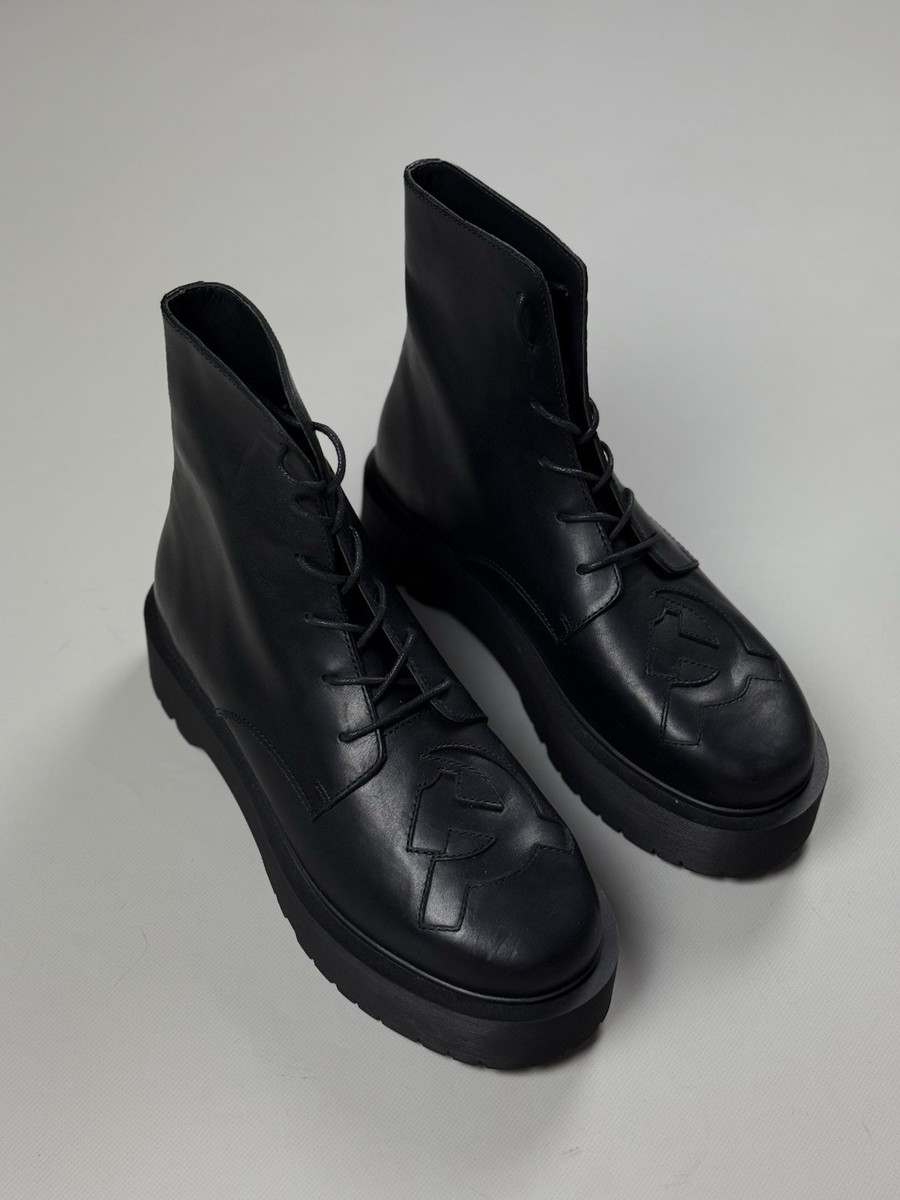 Enfants Riches Deprimes Men's Hammer & Sickle USSR Winona Boots