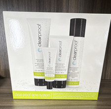 Mary Kay Clearproof Oil-Free Acne 4-Piece Set Cleanser Toner Treat Moisturizer