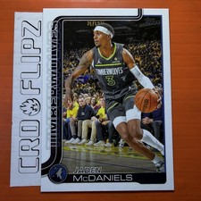 Jaden McDaniels 2025-26 Topps #248 Minnesota Timberwolves Basketball Card