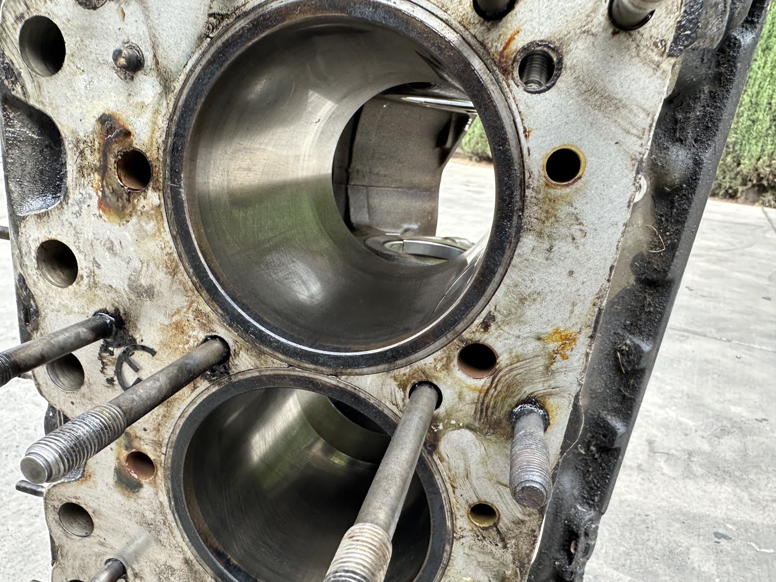 Rolls Royce Silver Spirit 1986 6.8L Engine Lower Cylinder Block OEM 71K Miles