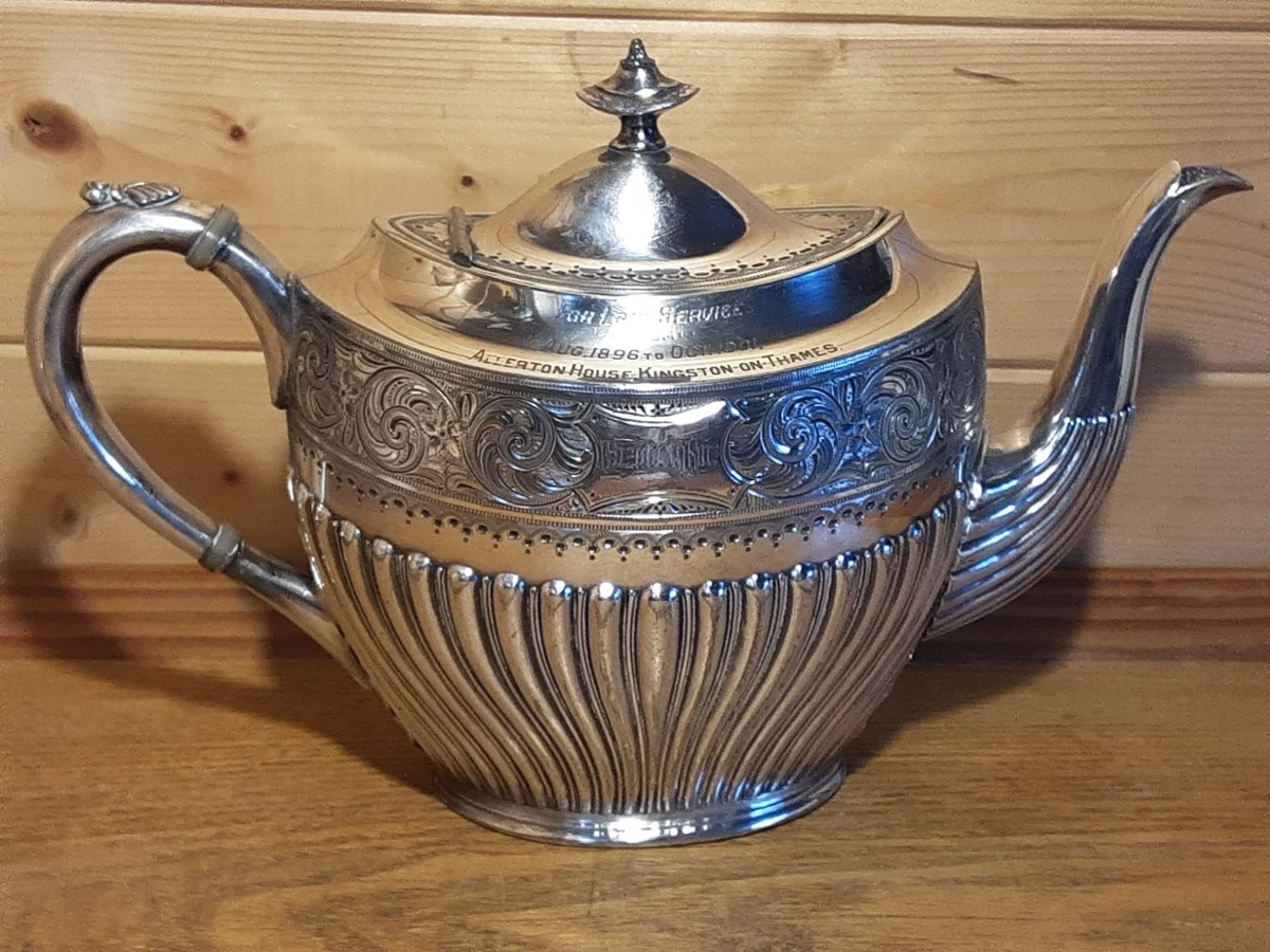 James Dixon Silver Plate in Antique Silver Plate Teapots & Sets