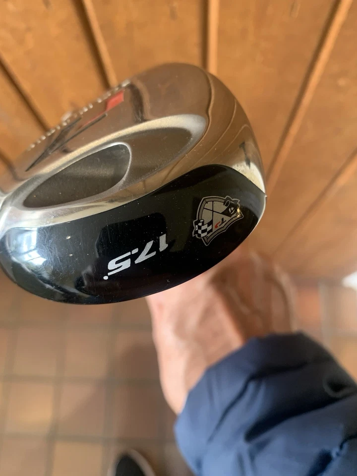 Taylormade R7  Tp 5 Wood 17.5* Gents S Flex Gr Shaft Cord Grip Vgc Left Hand - Image 3 of 4