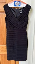 Xscape by Joanna Chen Women Black Cocktail Dress 6