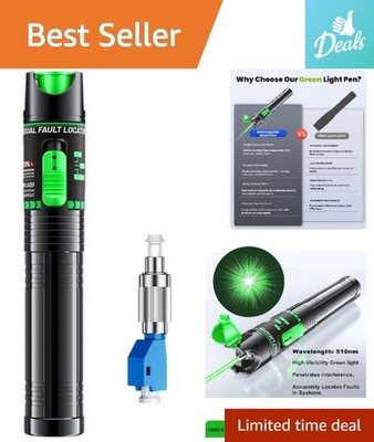 Professional 510nm Green Light Fault Locator for Telecom & Data Centers