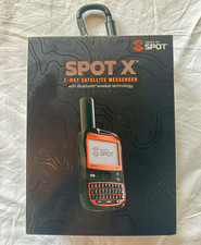 NEW SPOT X 2-WAY Satellite Messenger with Bluetooth  Emergency Alert  S.O.S  IP67