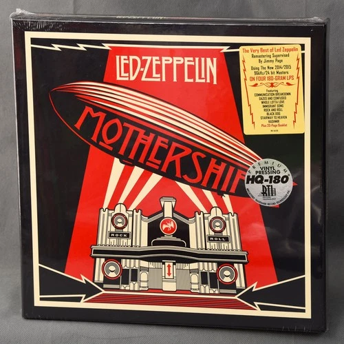 Led Zeppelin Mothership vinyl 4-LP Box set sealed RTI early pressing OOP booklet
