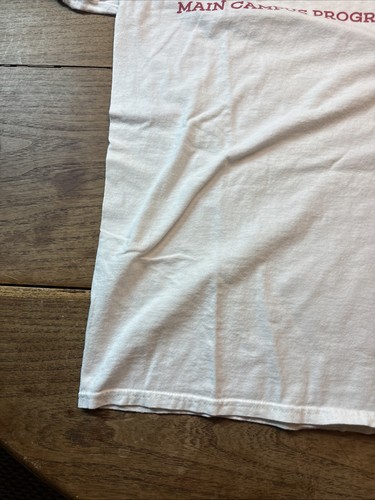Temple Main Campus Program Board T Shirt White Size Small - Picture 6 of 11