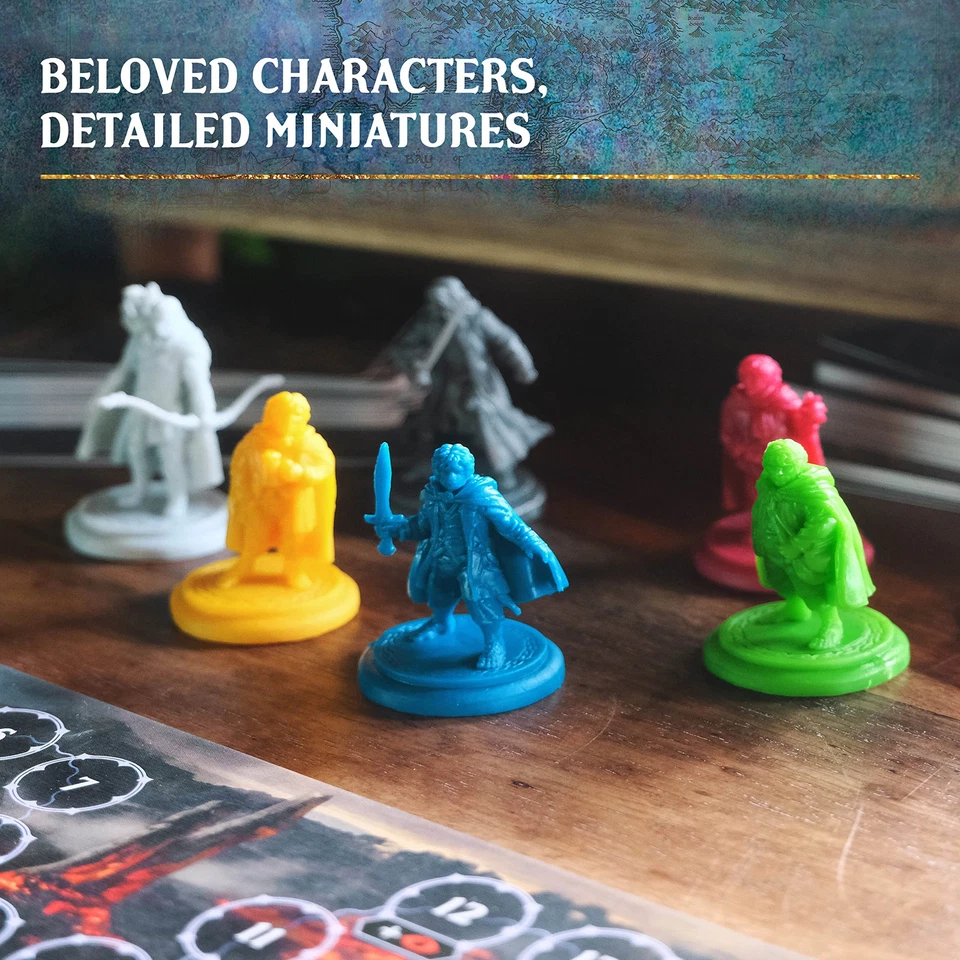 Lord of the Rings Adventure Book Game Cooperative Strategy for 1 to 5 Players - Image 3 of 4