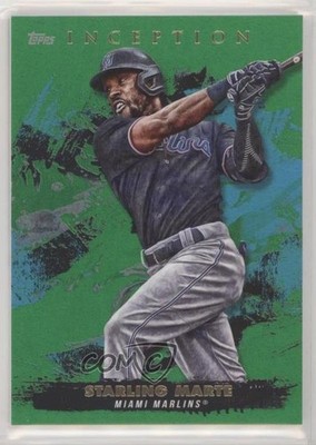 2021 Topps Inception Green Starling Marte #26 4l3