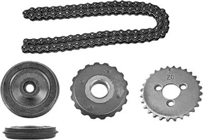 Mogo Parts Timing Chain Kit - Horizontal Engines - 50-110cc Motorcycle ATV/UTV - Image 2 of 4