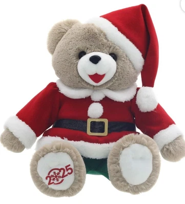 HOLIDAY TIME 20" LARGE 2025 Walmart Christmas Teddy Bear SANTA CLAUS BOY *MORE AVAIL*