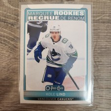 2021-22 Upper Deck O-Pee-Chee Hockey Kole Lind #504 Vancouver Canucks 