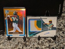 Leo De Vries Bowman Chrome Refractor Orange  Auto ✉️ Patch 🪙 20/25  20/25 Twins